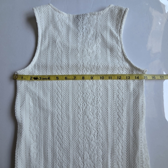 Paper Doll White High-Low Lace Dress - Picture 5 of 7